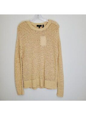 Theory Karenia sughero open knit sweater
